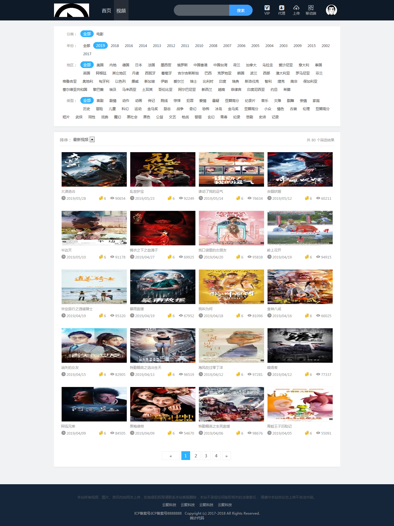 电影站，视频站，分销站点，VIP解析视频，公众号引流