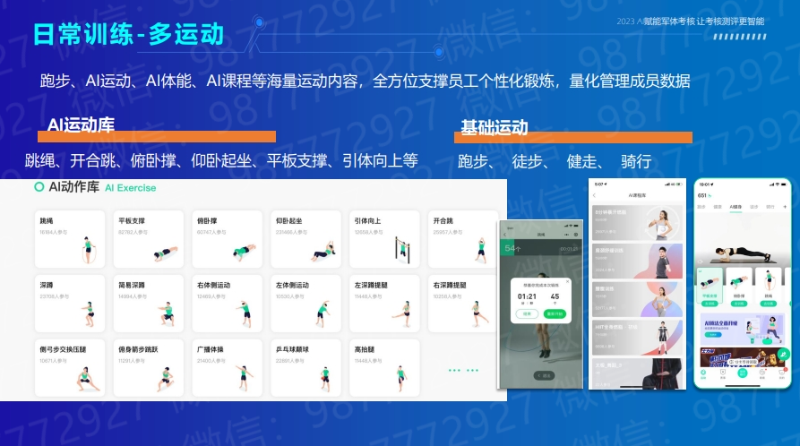 AI智能一体化训考评系统平台